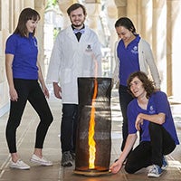 fire tornado demo