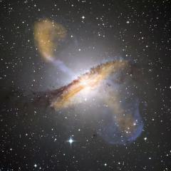 Artist's impression of the galaxy 