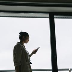 On phone