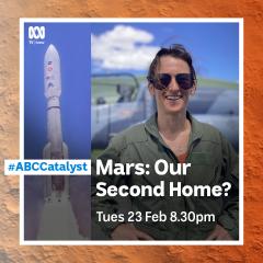 Photo of ABC Catalyst advertisement