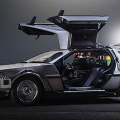 DeLorean car from Back to the Future